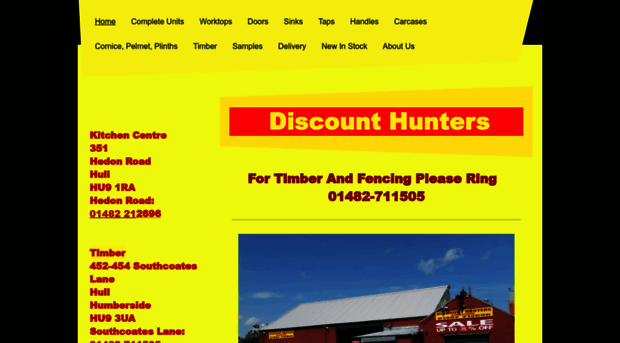 discount-hunters-kitchen-centre.co.uk