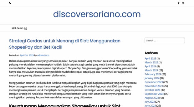 discoversoriano.com