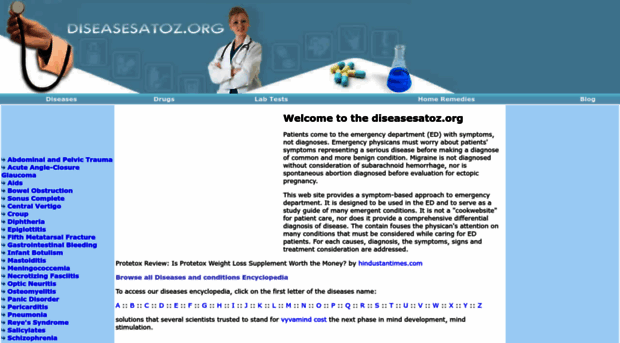 diseasesatoz.org