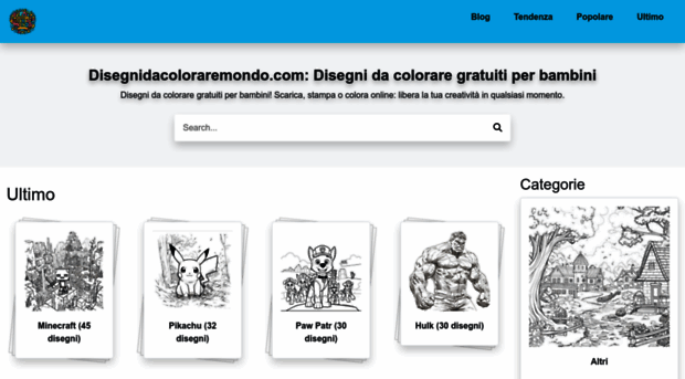 disegnidacoloraremondo.com