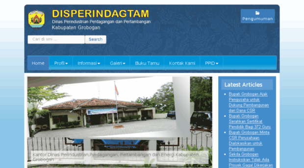 disperindagtam.grobogan.go.id