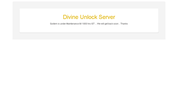 divineunlockserver.com