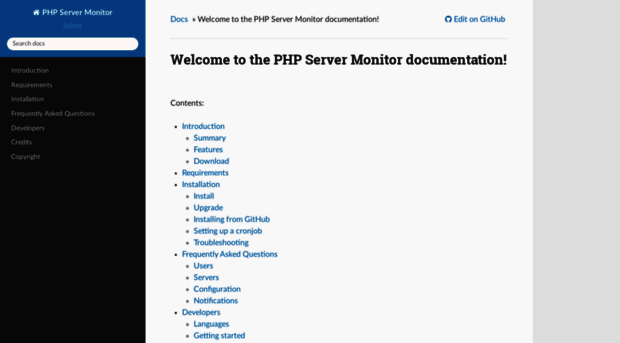 docs.phpservermonitor.org
