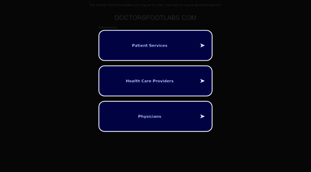doctorsfootlabs.com