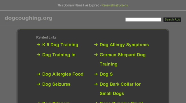 dogcoughing.org