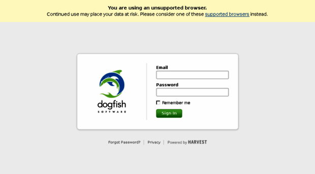 dogfishsoftware.harvestapp.com