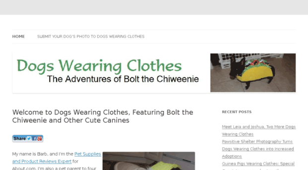 dogswearingclothes.com