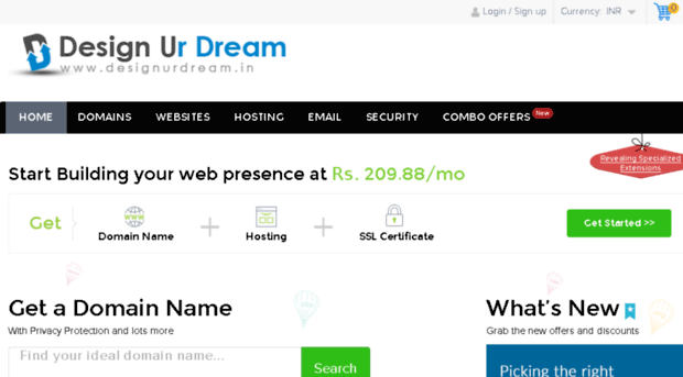 domain.designurdream.in