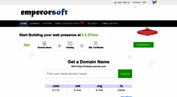 domain.emperorsoft.net