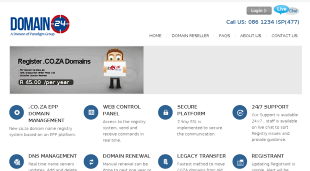 domain24.co.za