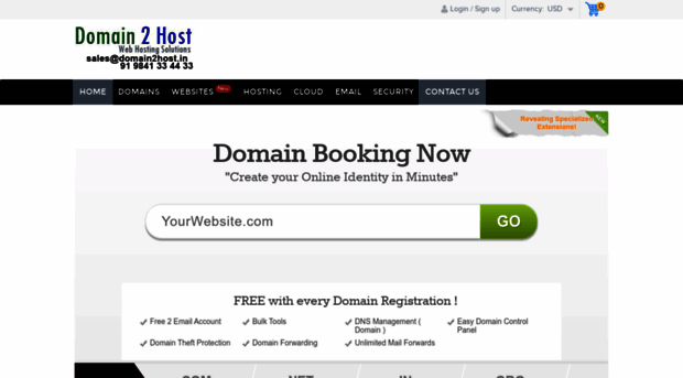 domain2host.in