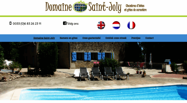 domaine-saint-joly.com