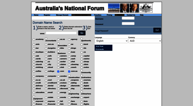 domains.nationalforum.com.au