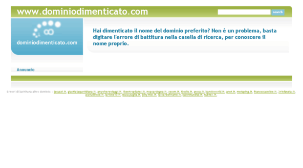 dominiodimenticato.com