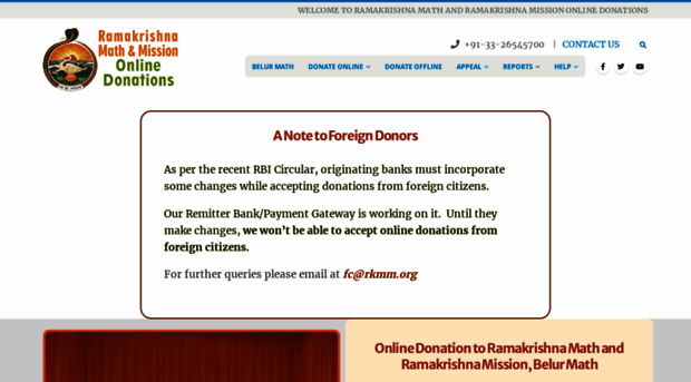 donations.belurmath.org