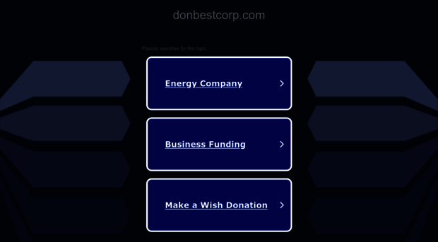 donbestcorp.com