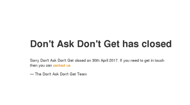 dontask-dontget.co.uk