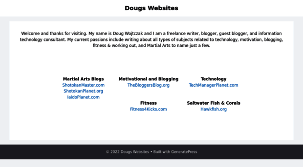 dougswebsites.com