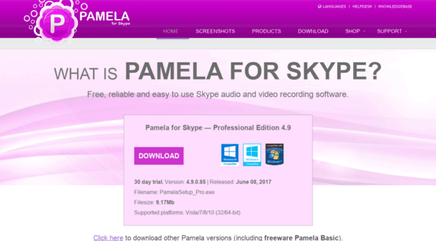 download.pamela.biz