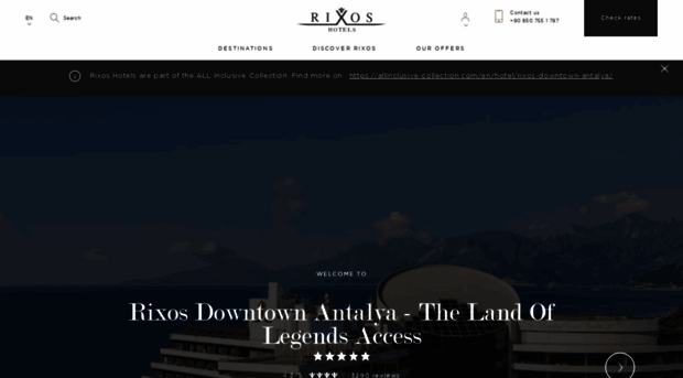 downtownantalya.rixos.com