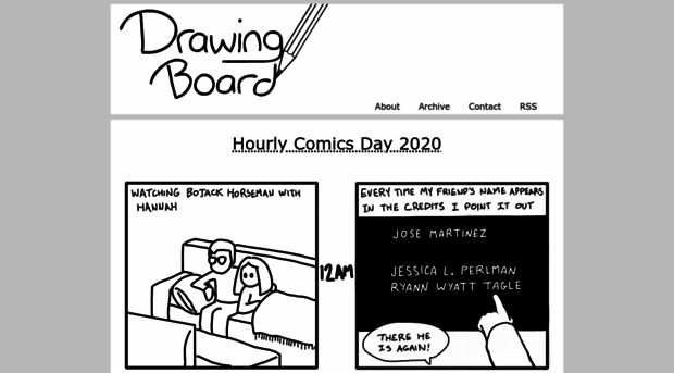 drawingboardcomic.com