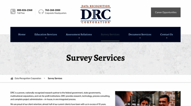 drcsurveys.com