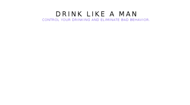drinklikeaman.org