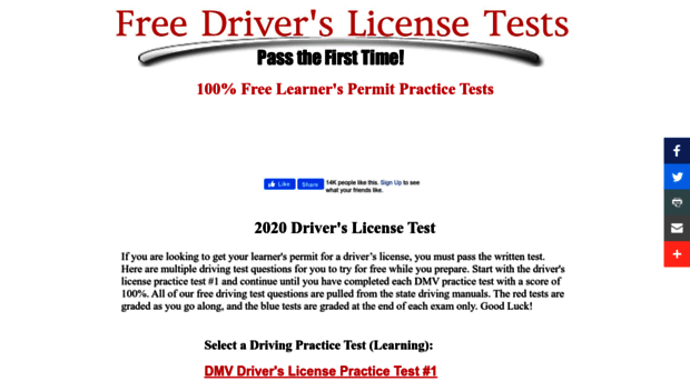 driverslicensetest.net