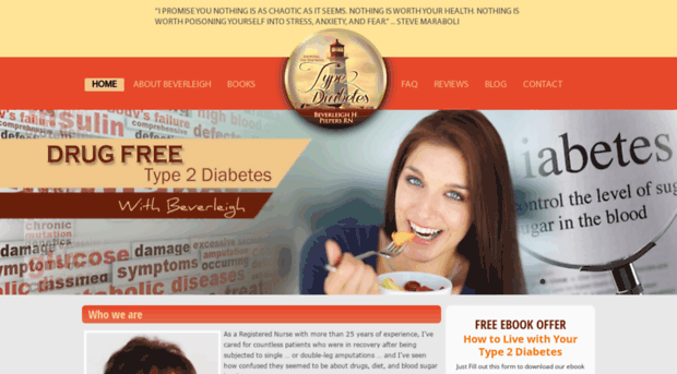 drugfreetype2diabetes.com