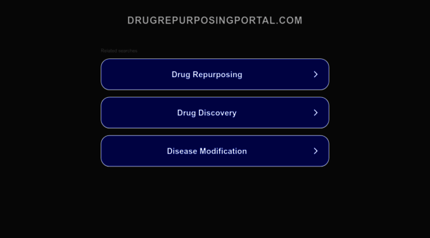 drugrepurposingportal.com