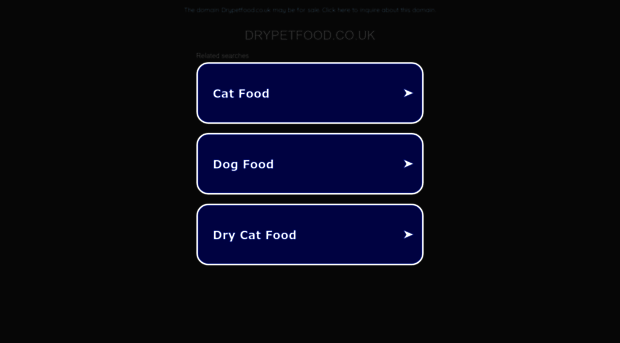 drypetfood.co.uk