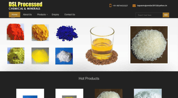 dslprocessedchemicalandminerals.net