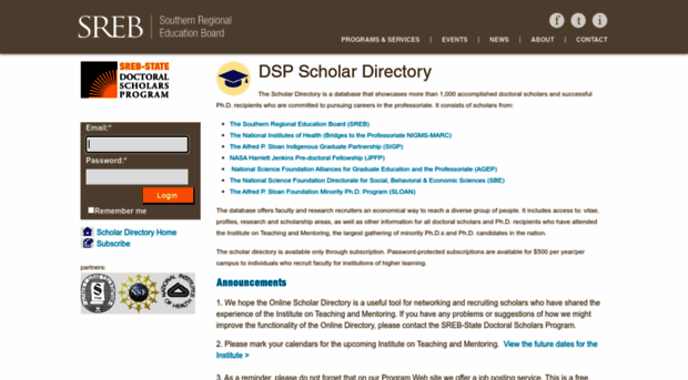 dspdirectory.sreb.org