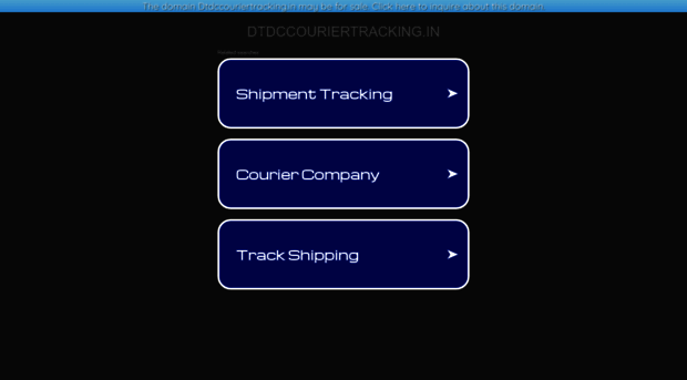 dtdccouriertracking.in
