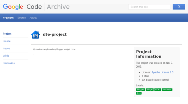 dte-project.googlecode.com