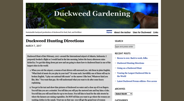 duckweedgardening.com