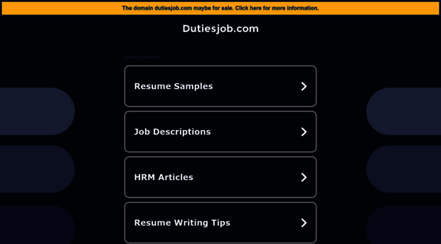 dutiesjob.com