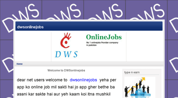 dwsonlinejobs.webs.com