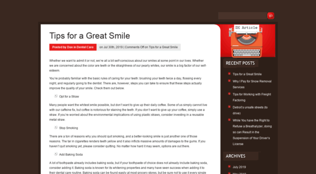 dxarticle.com