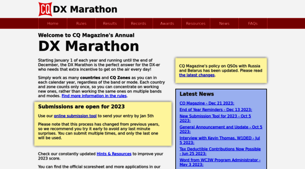 dxmarathon.com