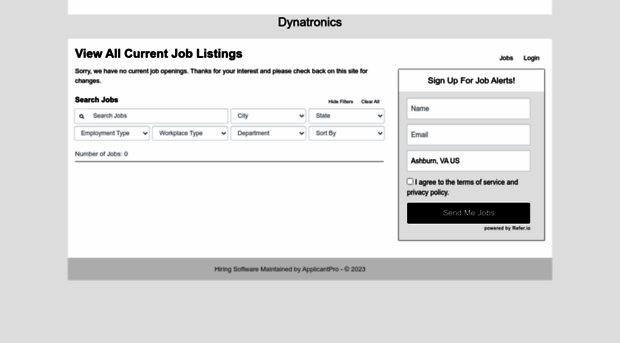 dynatronics.applicantpro.com
