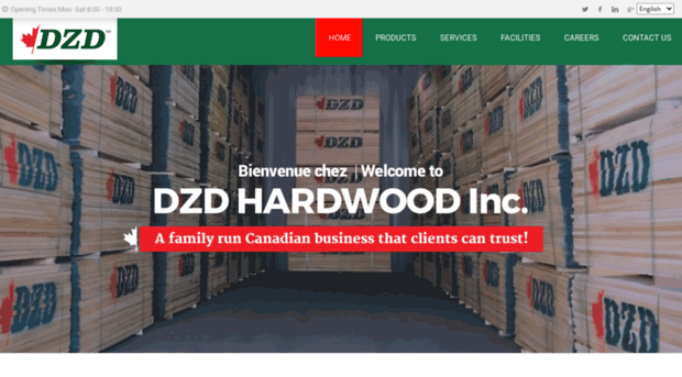 dzdhardwood.com