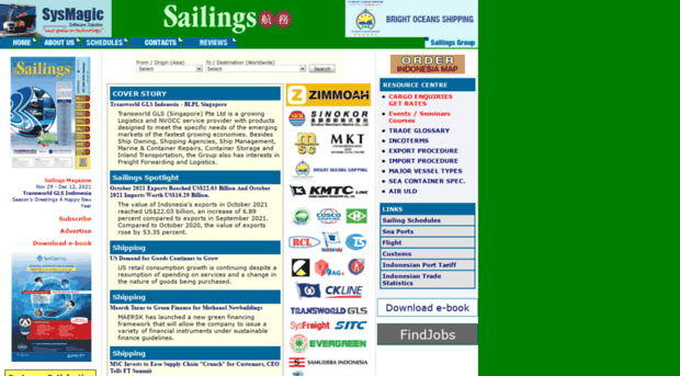 e-sailings.com