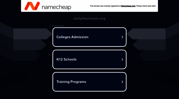 earlylifeschools.org