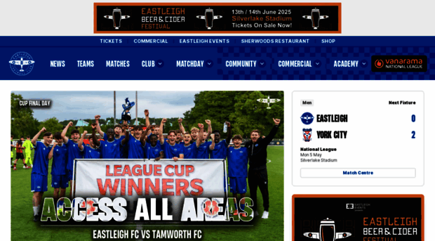 eastleighfc.com