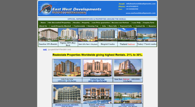 eastwestdevelopments.com