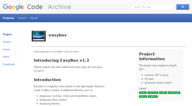 easybox.googlecode.com