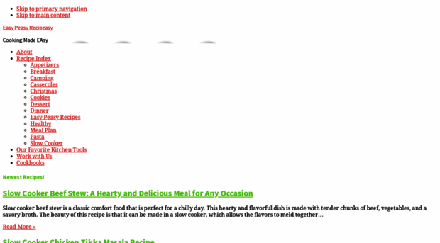 easypeasyrecipeasy.com