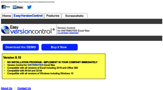 easyversioncontrol.com