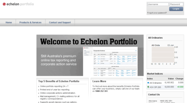 echelonportfolio.com